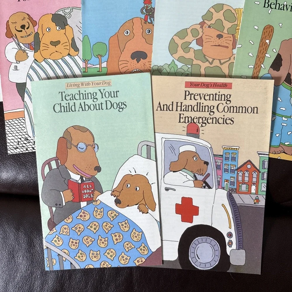 Vintage 1983/1984 Pet Information Dog‎ Pamphlets